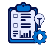 project based | CtrlDocs Industry icon for Professional Services & Consulting — firms delivering client projects with structured workspaces, predefined channels, folders, templates, and M‑Files document control